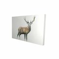 Fondo 20 x 30 in. Deer-Print on Canvas FO2791234